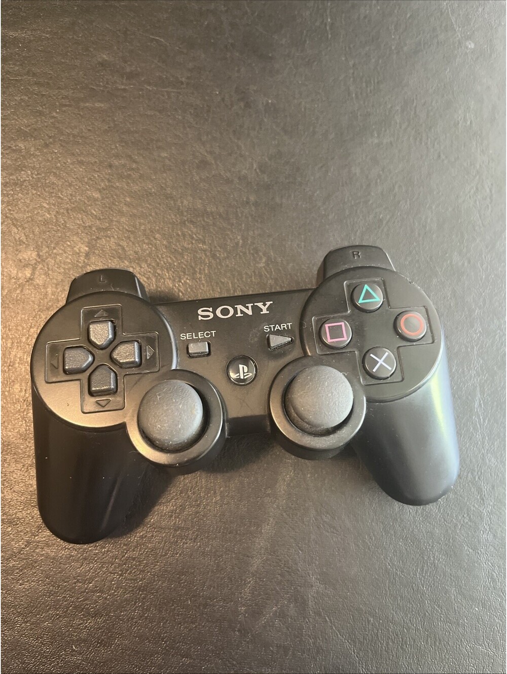 Sony Playstation 3 (PS3) Sixaxis DualShock 3 Controller Black Genuine OEM